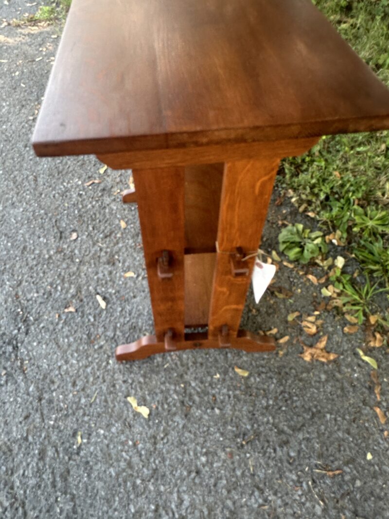 Antique Roycroft "Little Journey" Bookstand - w5640 - Image 7