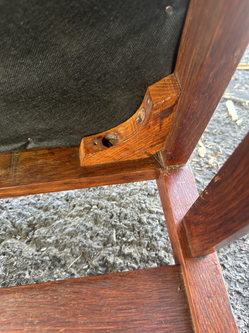 Antique GUSTAV STICKLEY Model NO. 370 Dining Room Chair - W5631 - Image 9