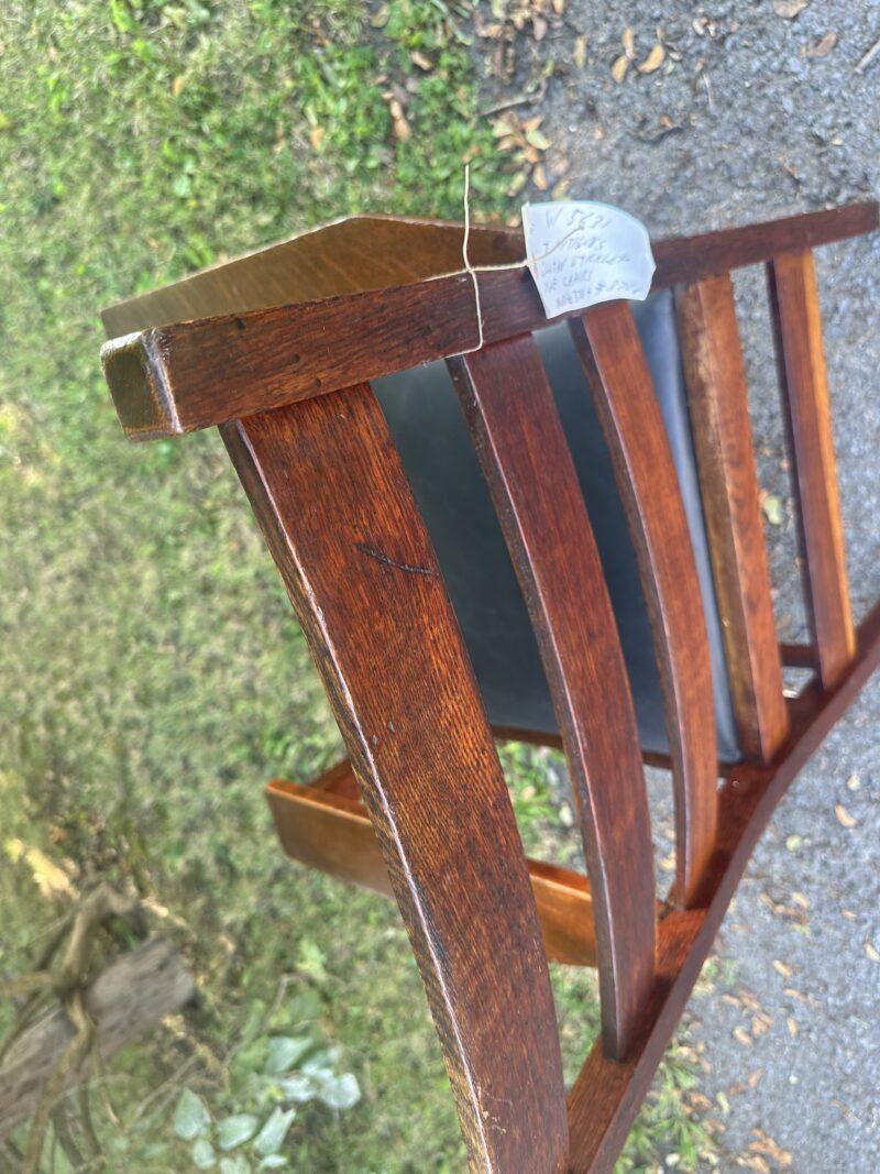 Antique GUSTAV STICKLEY Model NO. 370 Dining Room Chair - W5631 - Image 3