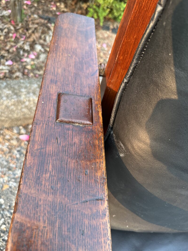 Stickley Brothers Antique Morris Chair - Model 64 cir 1910 - W8029 - Image 9