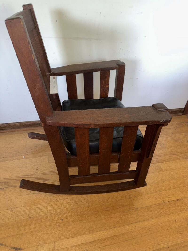 Antique Harden arm rocker chair - w991 - Image 10