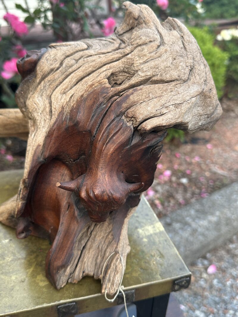 Native American Folk Art Carving - W7407 - Image 9