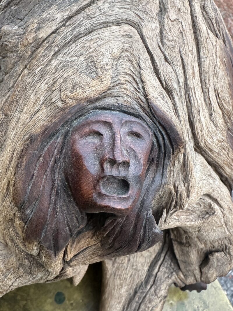 Native American Folk Art Carving - W7407