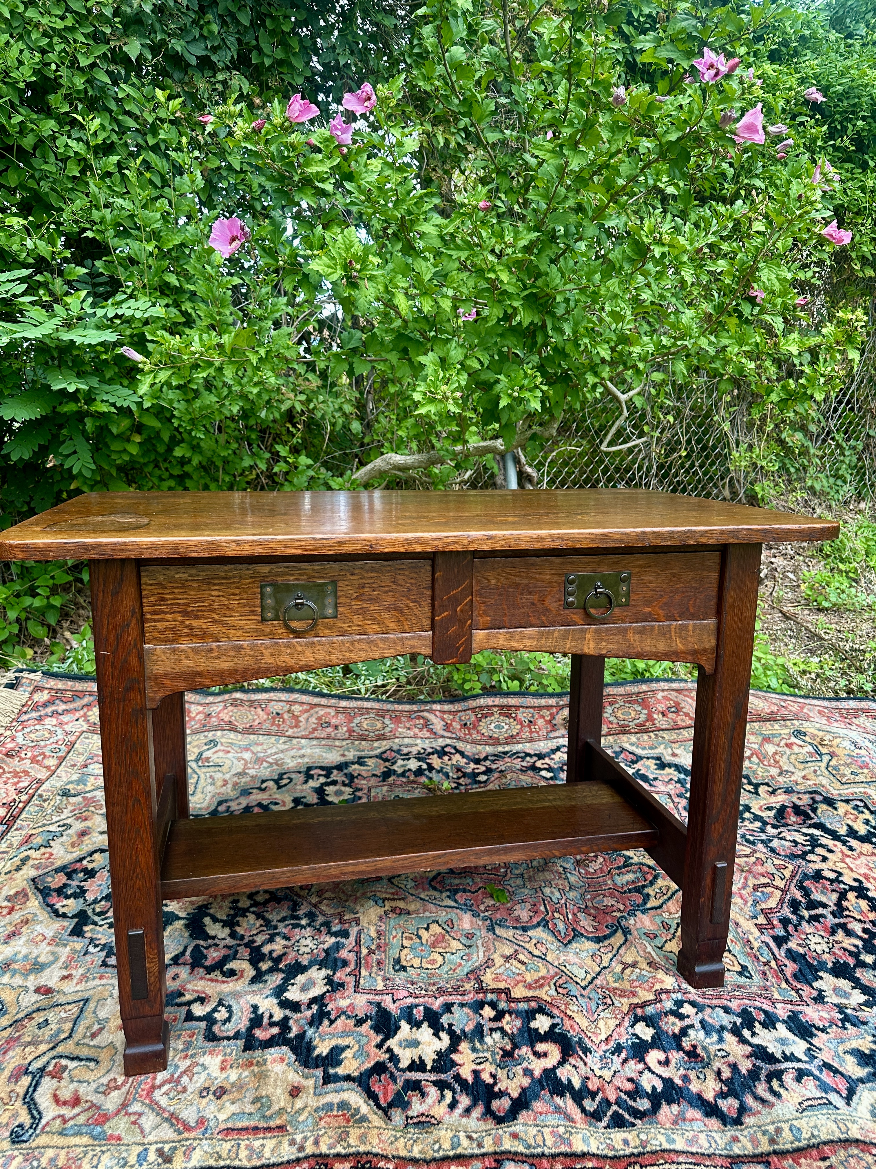 Antique Stickley Brothers Desk Model #851 W7881 - Image 2