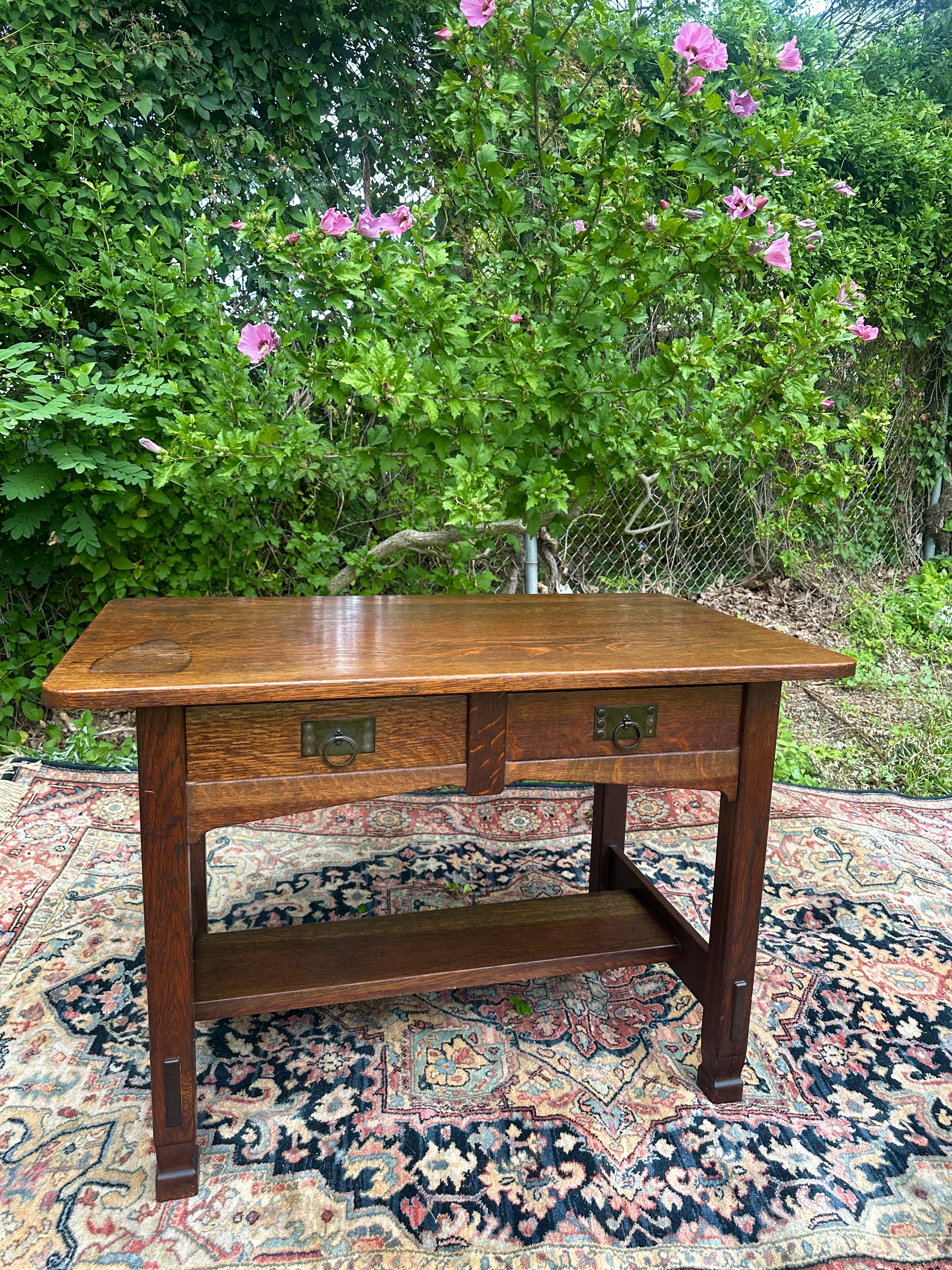 Antique Stickley Brothers Desk Model #851 W7881 - Image 3