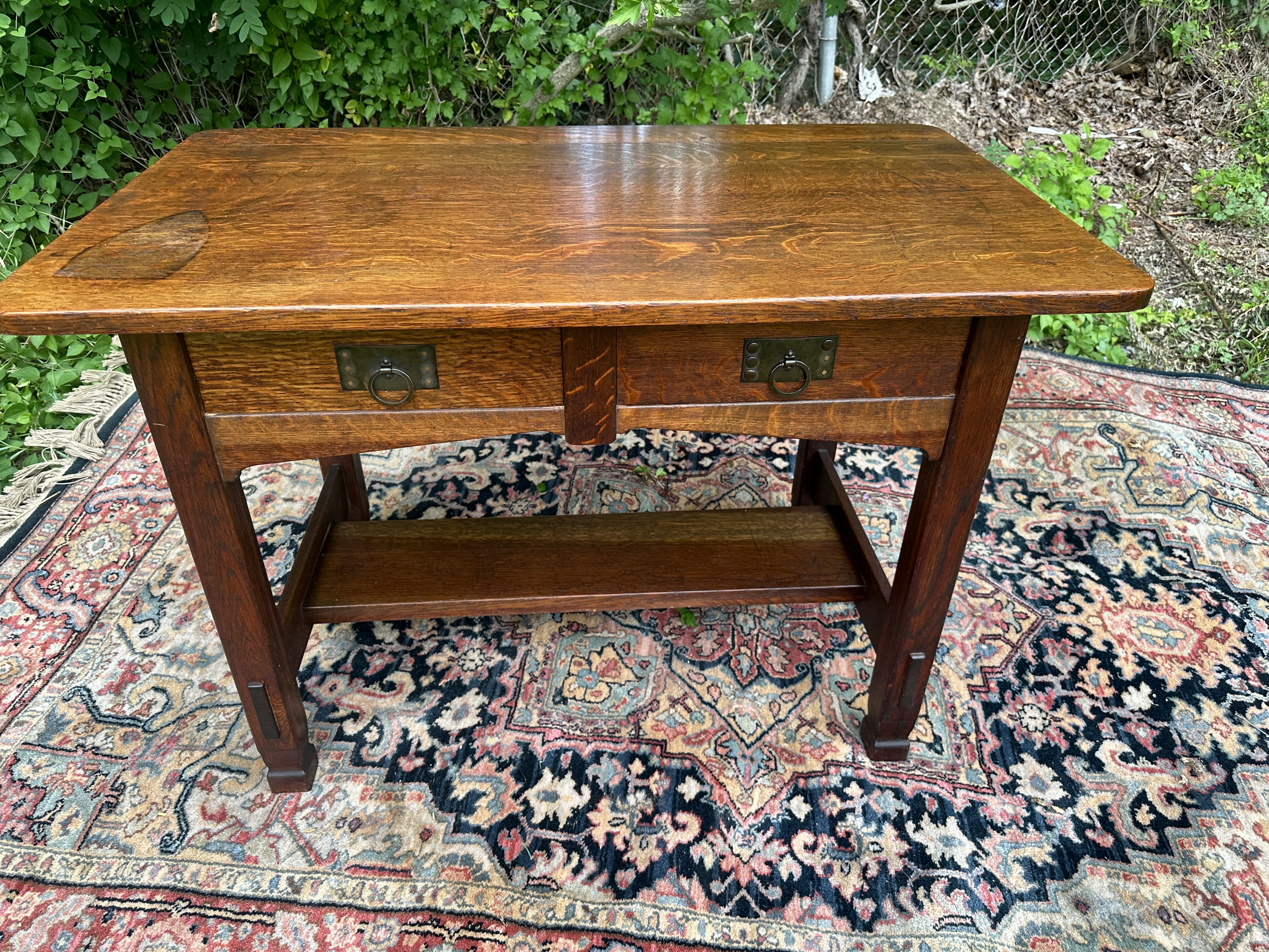 Antique Stickley Brothers Desk Model #851 W7881 - Image 6