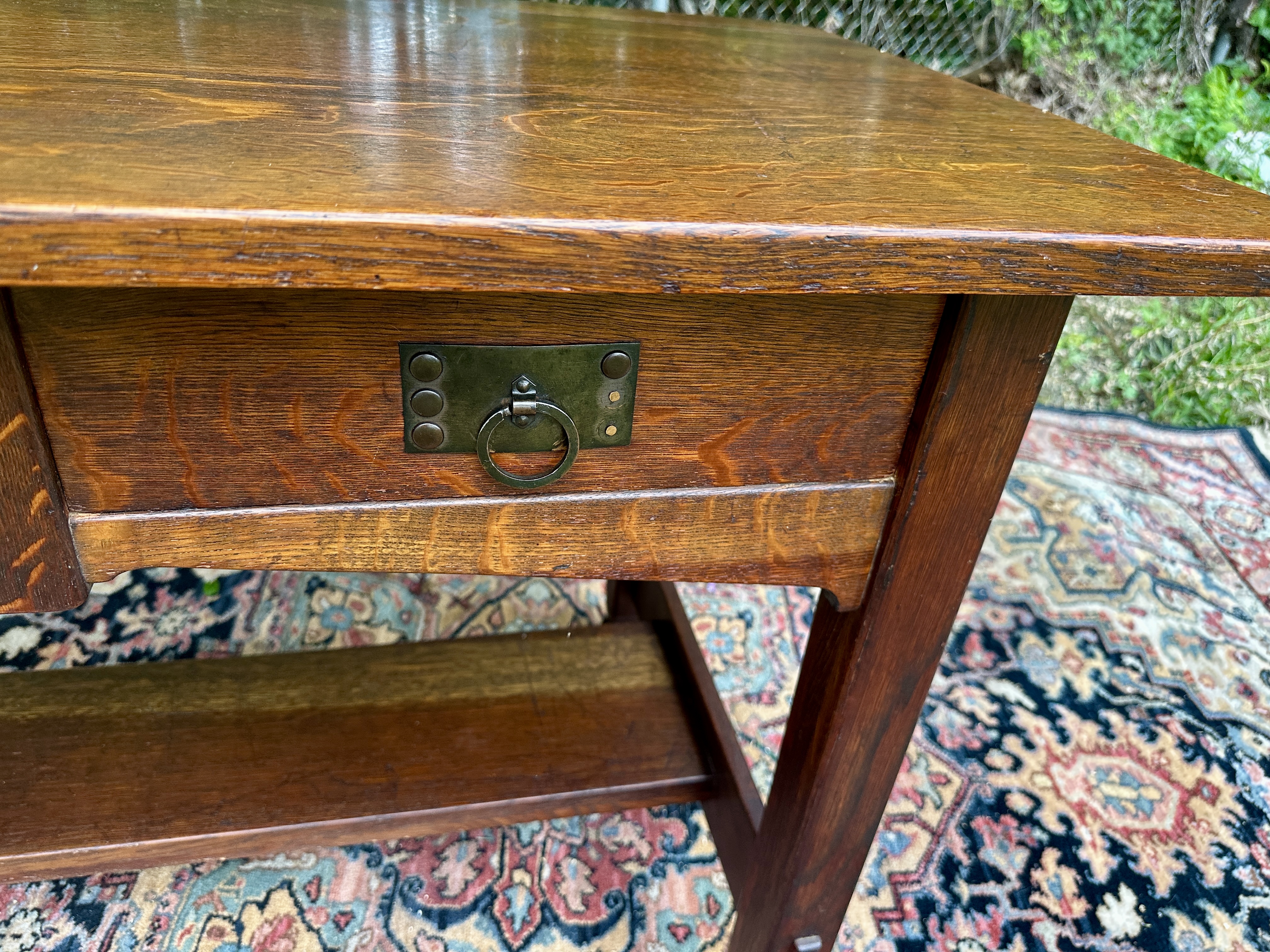 Antique Stickley Brothers Desk Model #851 W7881 - Image 7