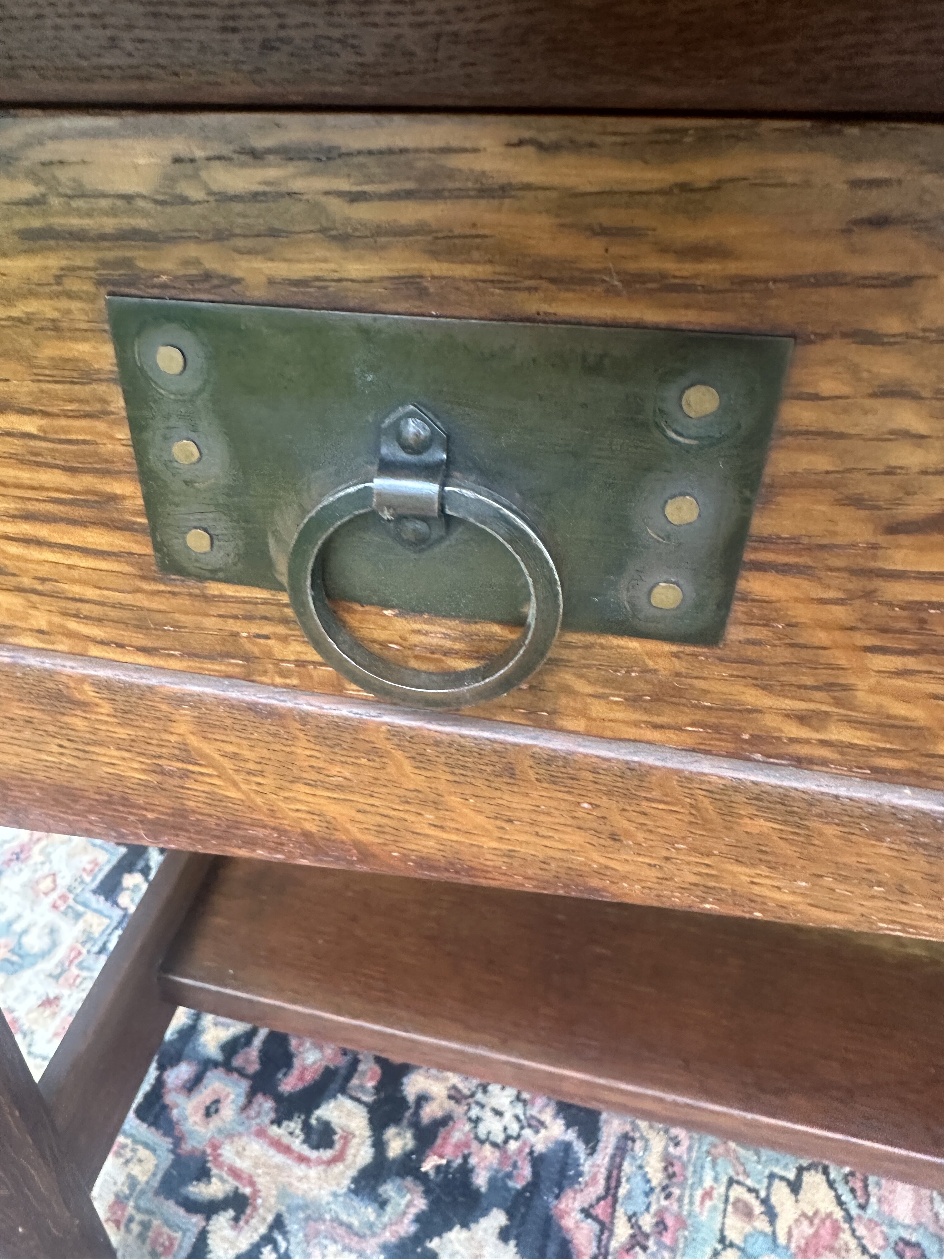 Antique Stickley Brothers Desk Model #851 W7881 - Image 15