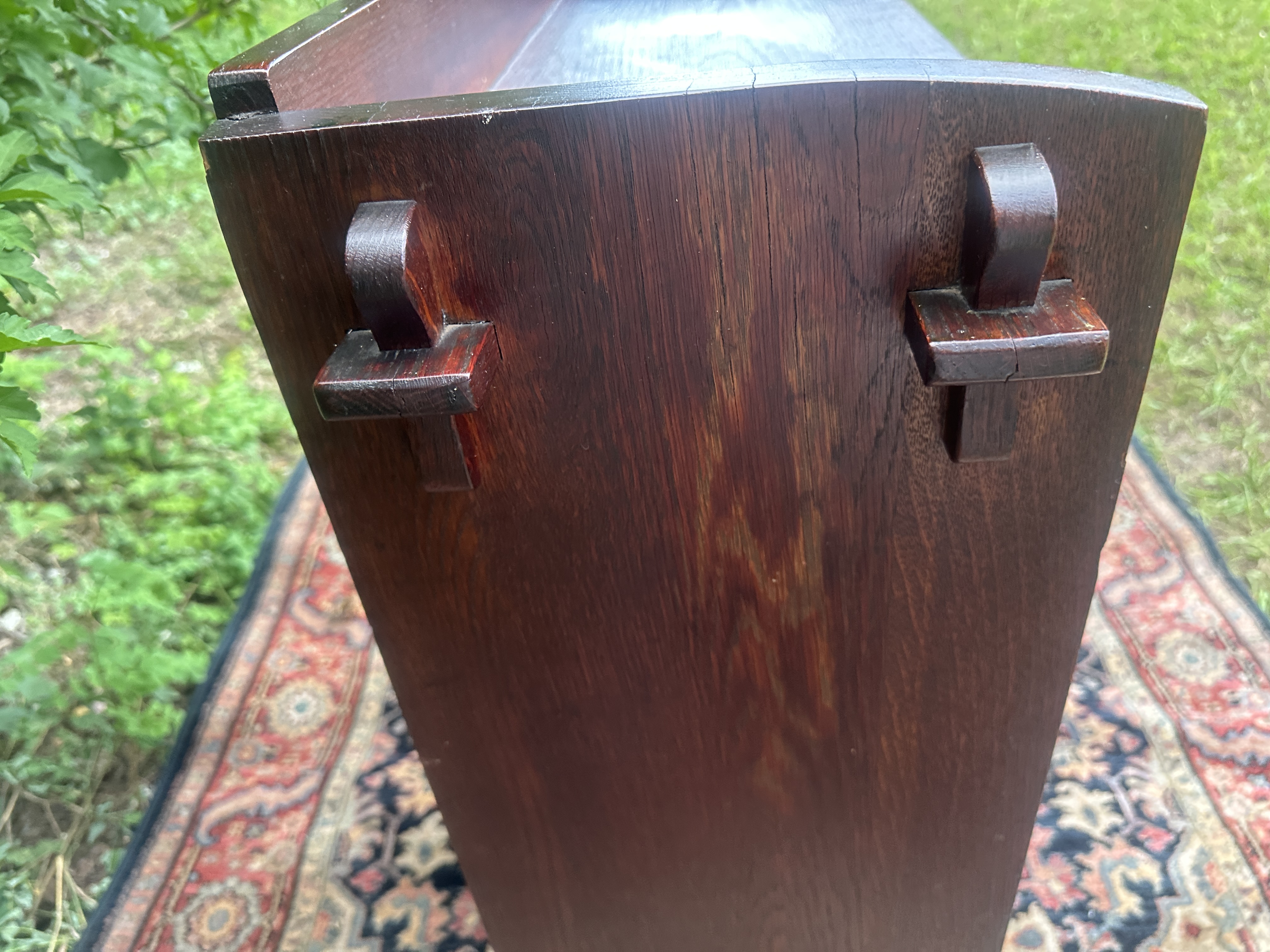 Gustav Stickley lowest height 2 door bookcase Model #523 W8523 - Image 11