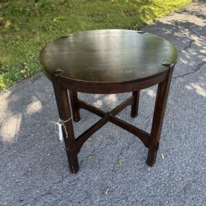 Signed SUPERB Fumed Gustav Stickley Table W7463
