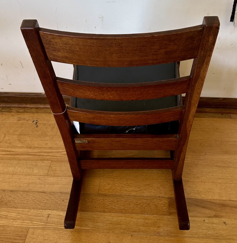 Marked L & JG STICKLEY small rocker - w4825 - Image 5