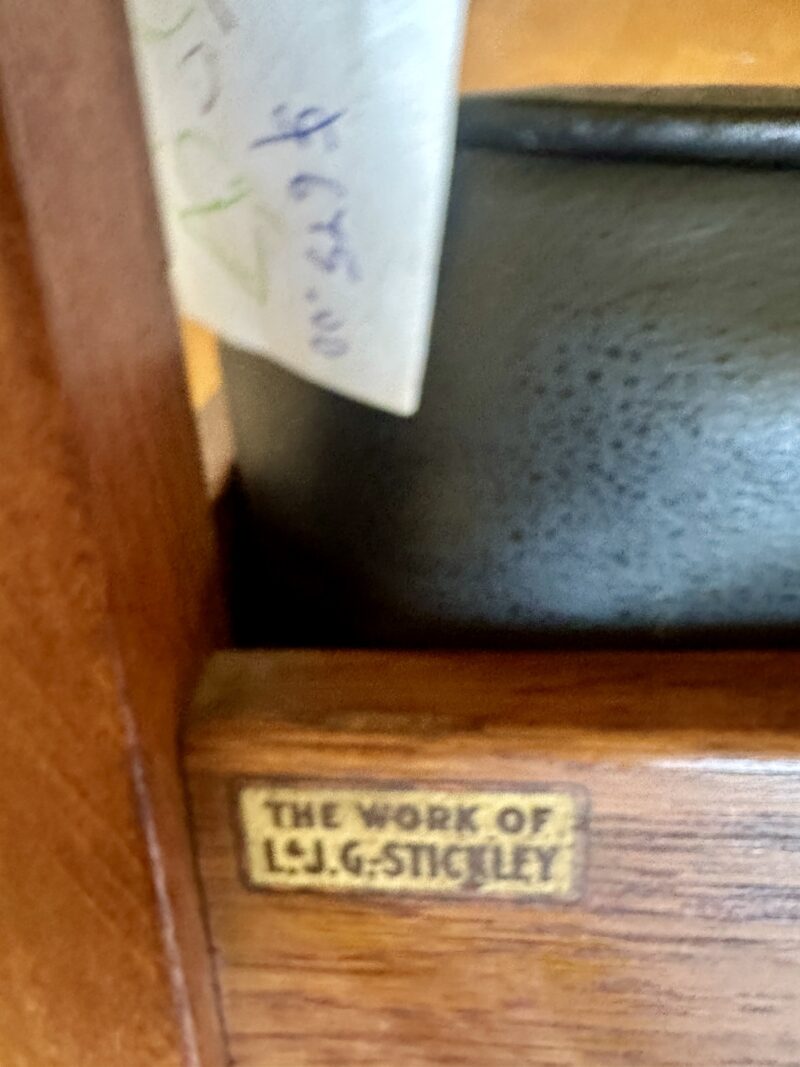 Marked L & JG STICKLEY small rocker - w4825 - Image 7