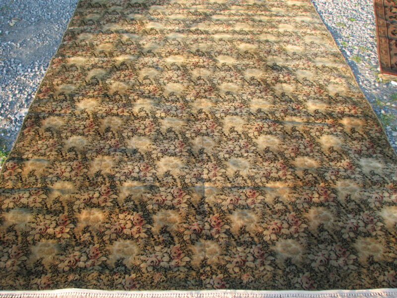 SUPURB antique Anglo Persian Palace size rug - r7213