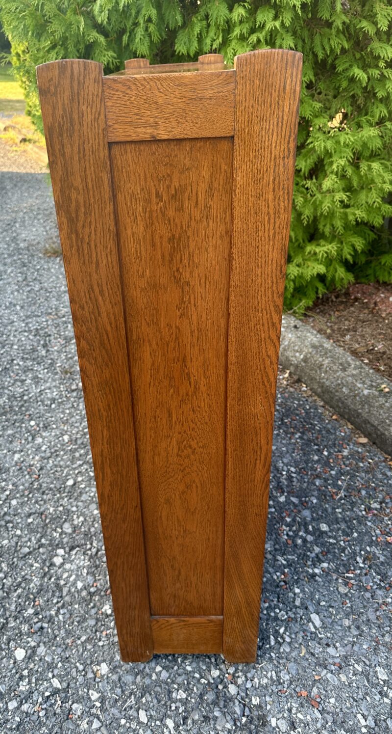 Antique STICKLEY BROS 2 door bookcase - w1665 - Image 8