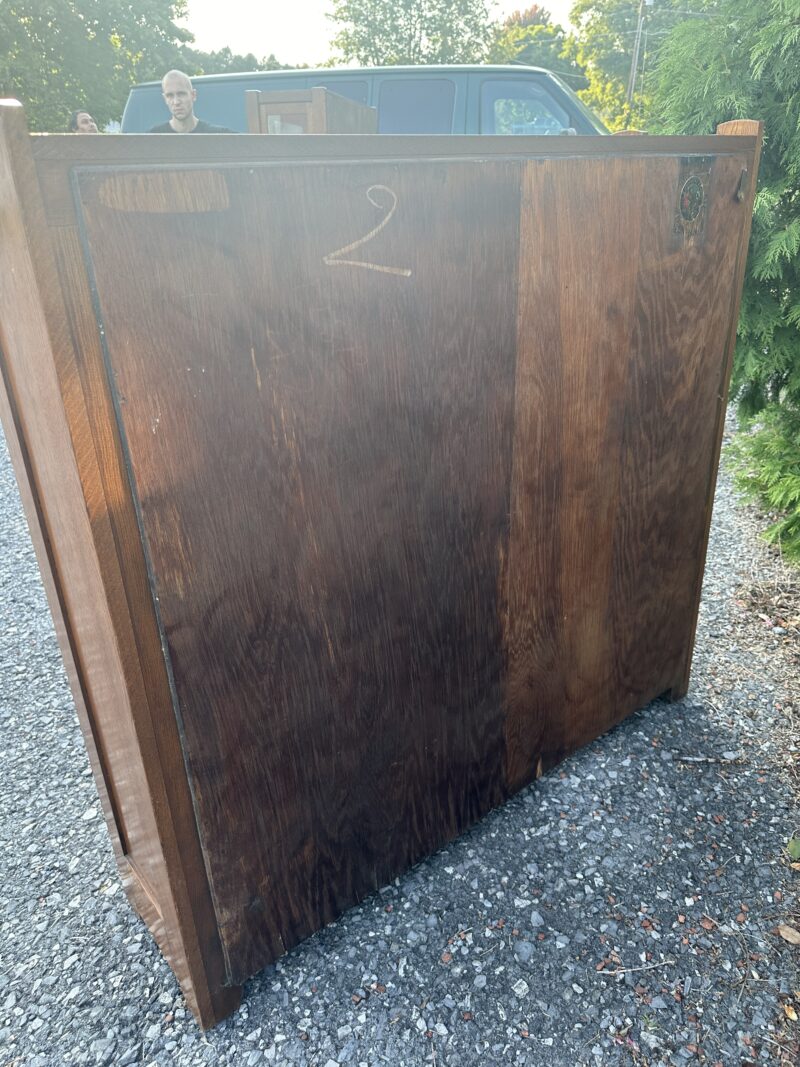 Antique STICKLEY BROS 2 door bookcase - w1665 - Image 9