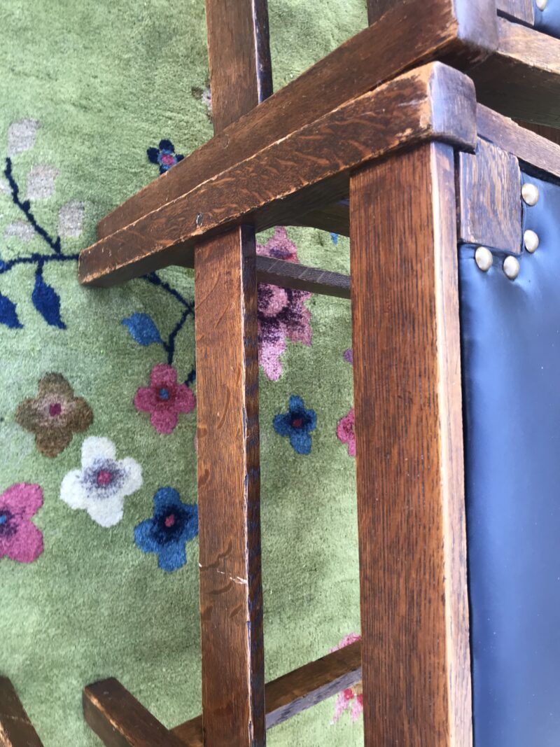Set of Four (4) L&JG Stickley Spindle Chairs - Image 6