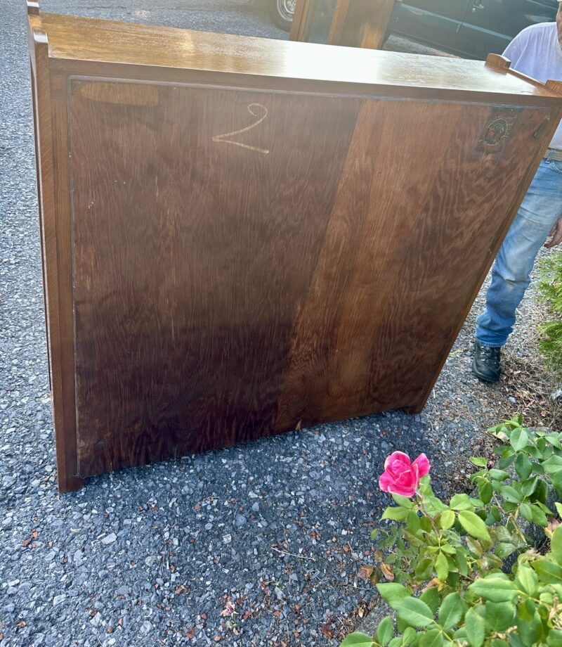 Antique STICKLEY BROS 2 door bookcase - w1665 - Image 16