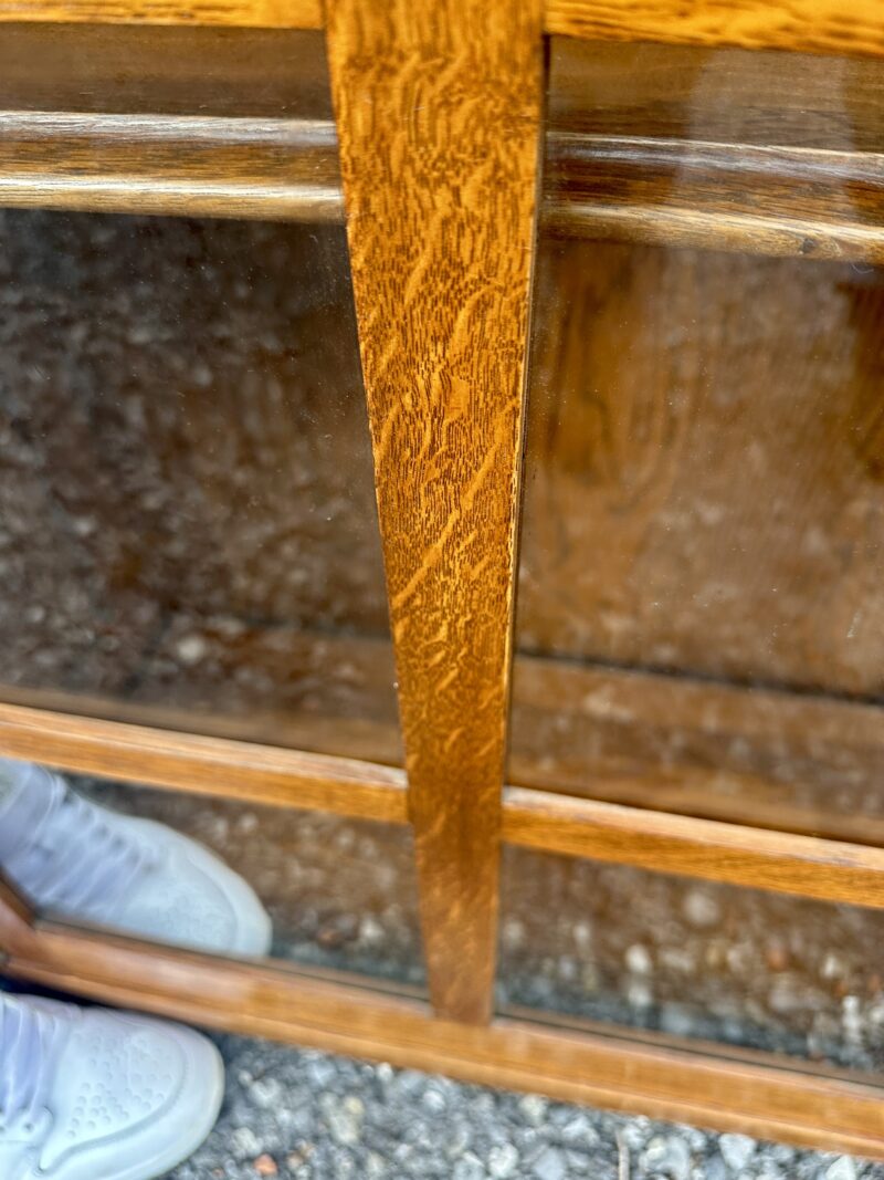 Antique STICKLEY BROS 2 door bookcase - w1665 - Image 20