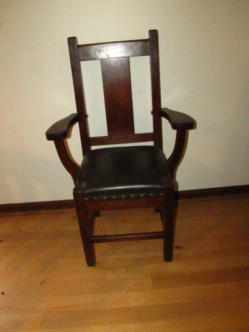 Set of 2 Roycroft arm chairs - w4357 - Image 4