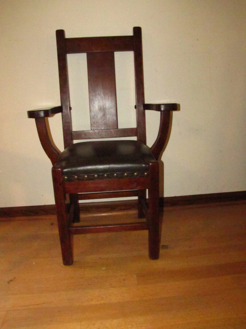 Set of 2 Roycroft arm chairs - w4357 - Image 5