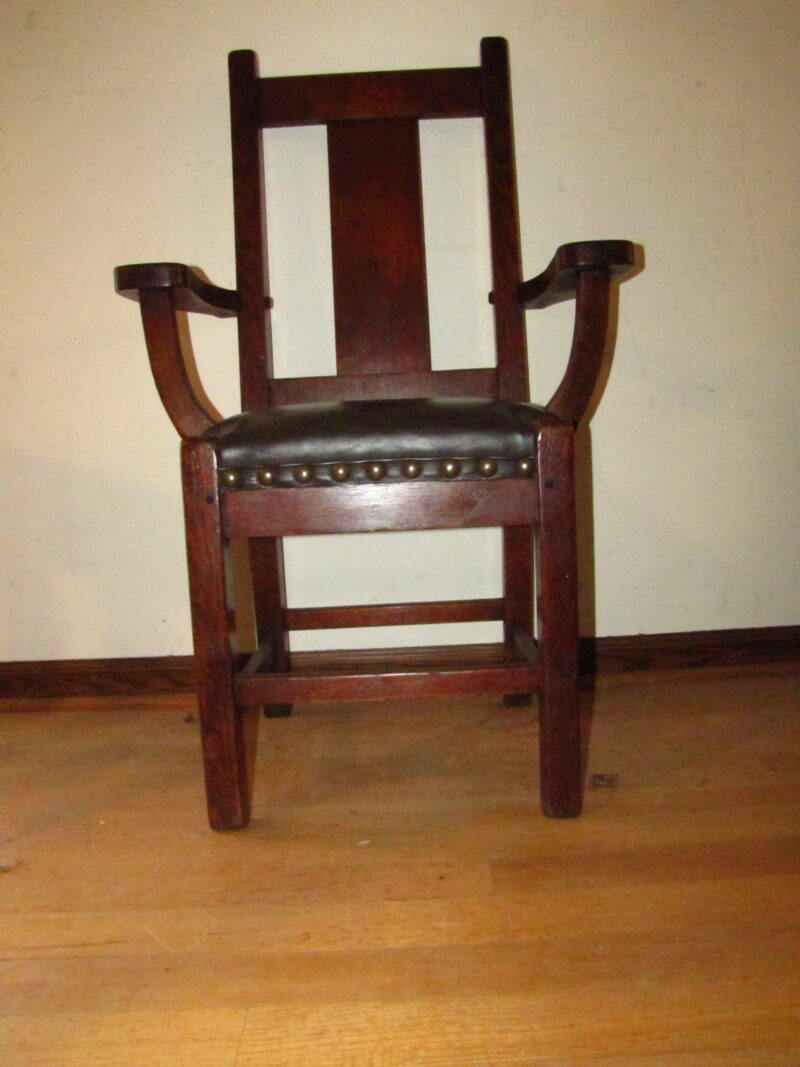 Set of 2 Roycroft arm chairs - w4357 - Image 6