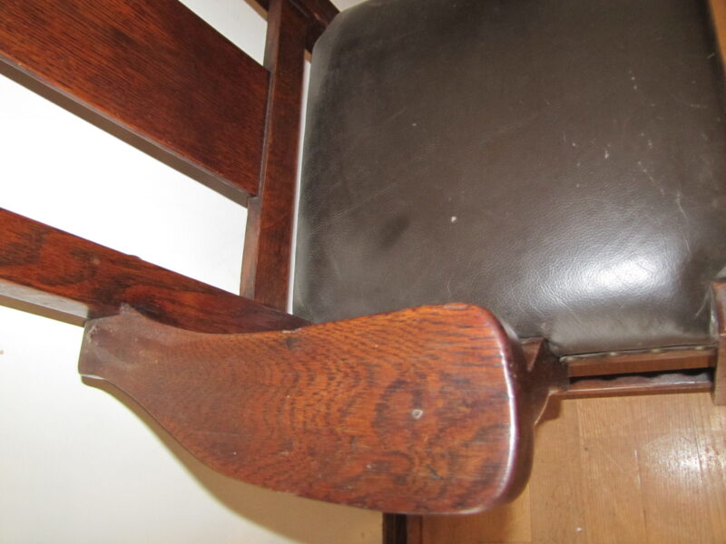 Set of 2 Roycroft arm chairs - w4357 - Image 8
