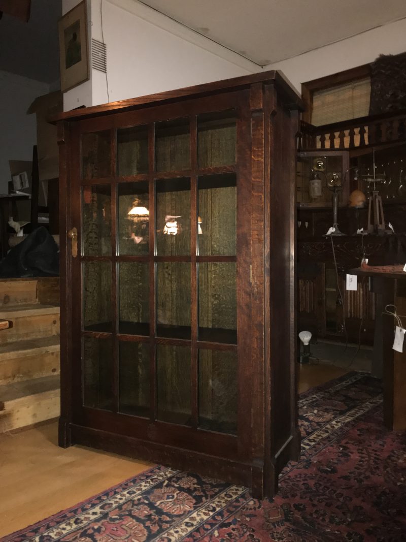SUPERB Rare Antique ROYCROFT One Door BOOKCASE - Image 3