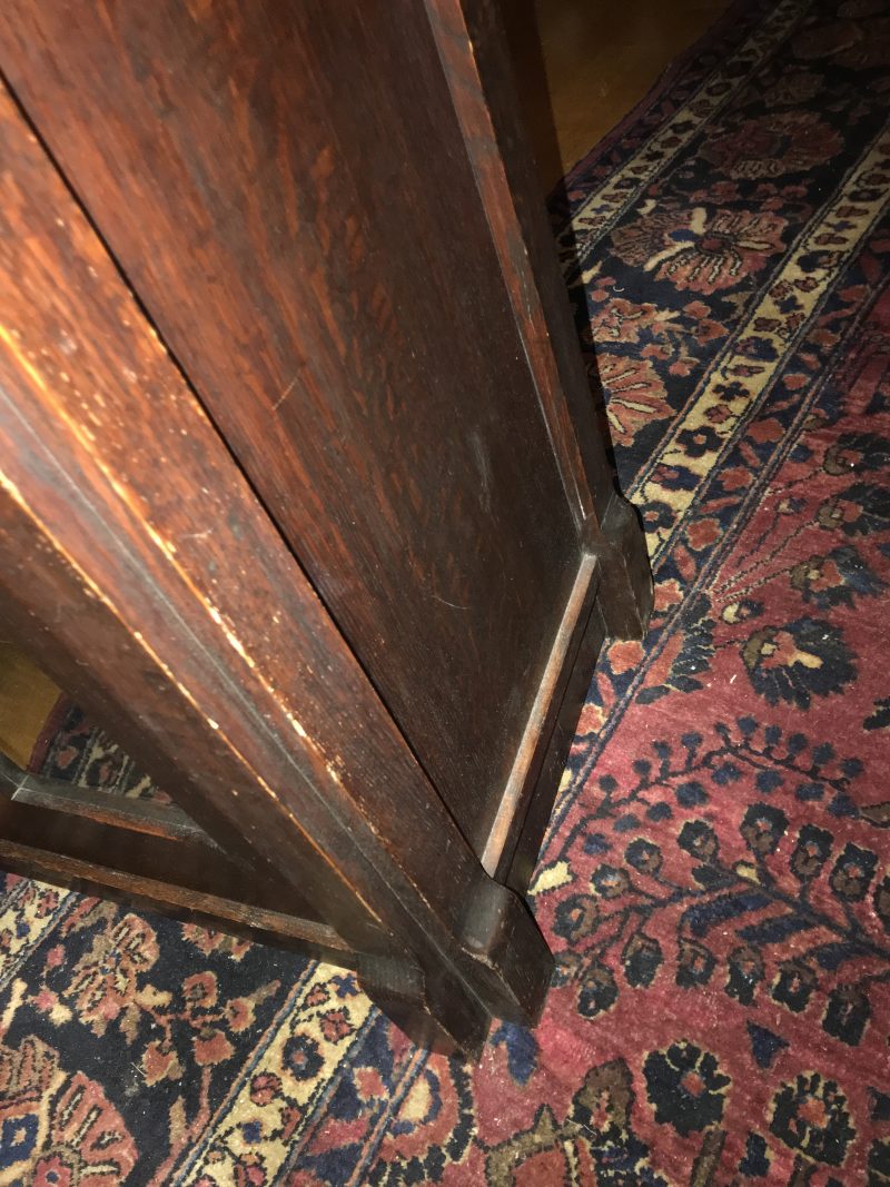 SUPERB Rare Antique ROYCROFT One Door BOOKCASE - Image 5