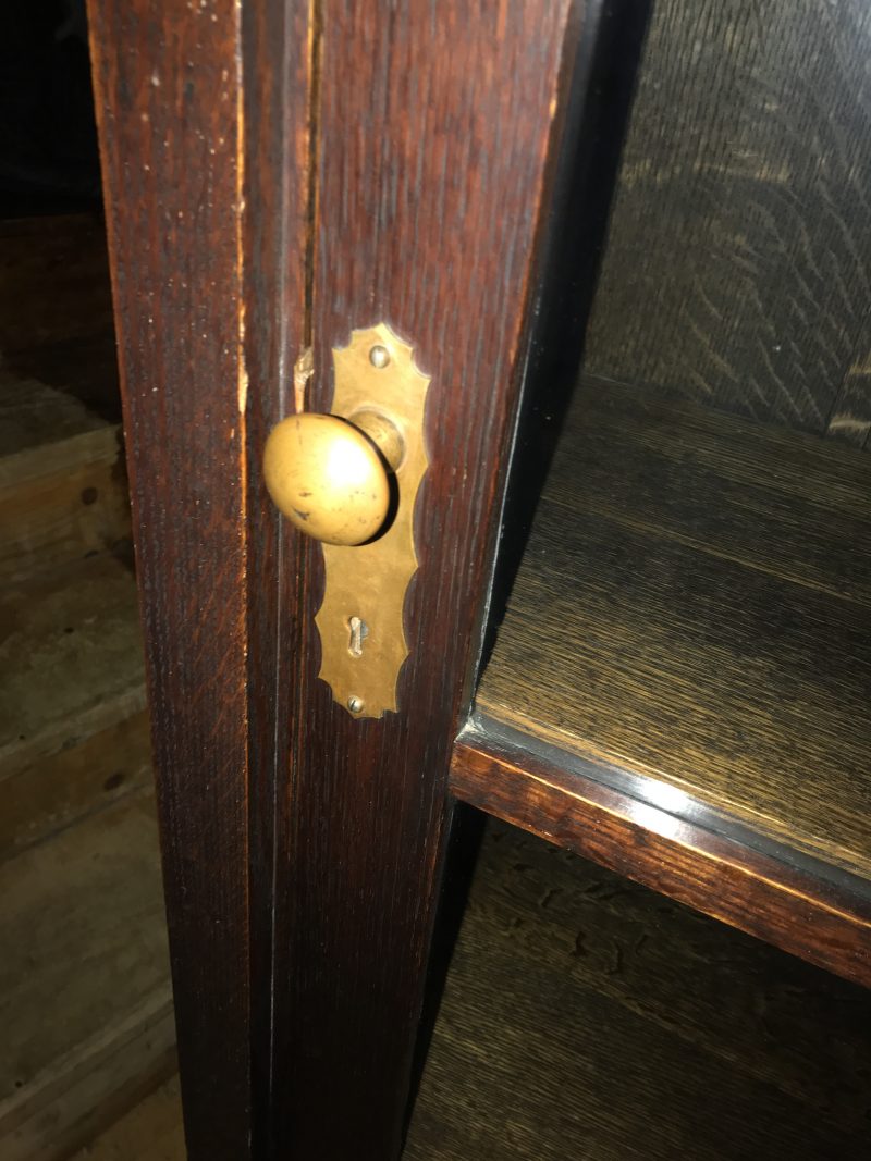 SUPERB Rare Antique ROYCROFT One Door BOOKCASE - Image 7