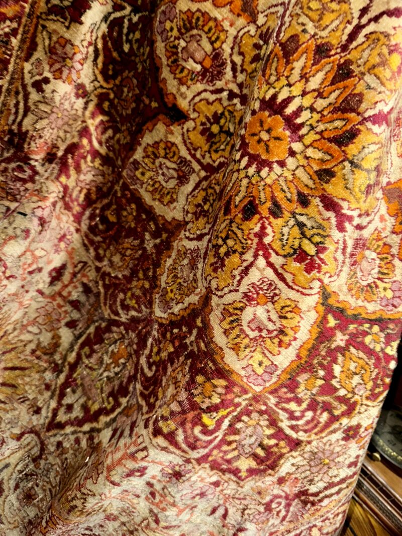 1800's Persian YAZD (LAVAR) rug - RR5078 - Image 5