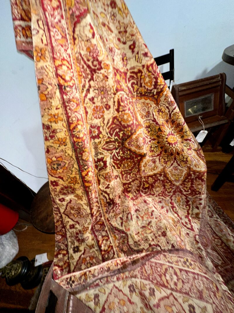 1800's Persian YAZD (LAVAR) rug - RR5078 - Image 6