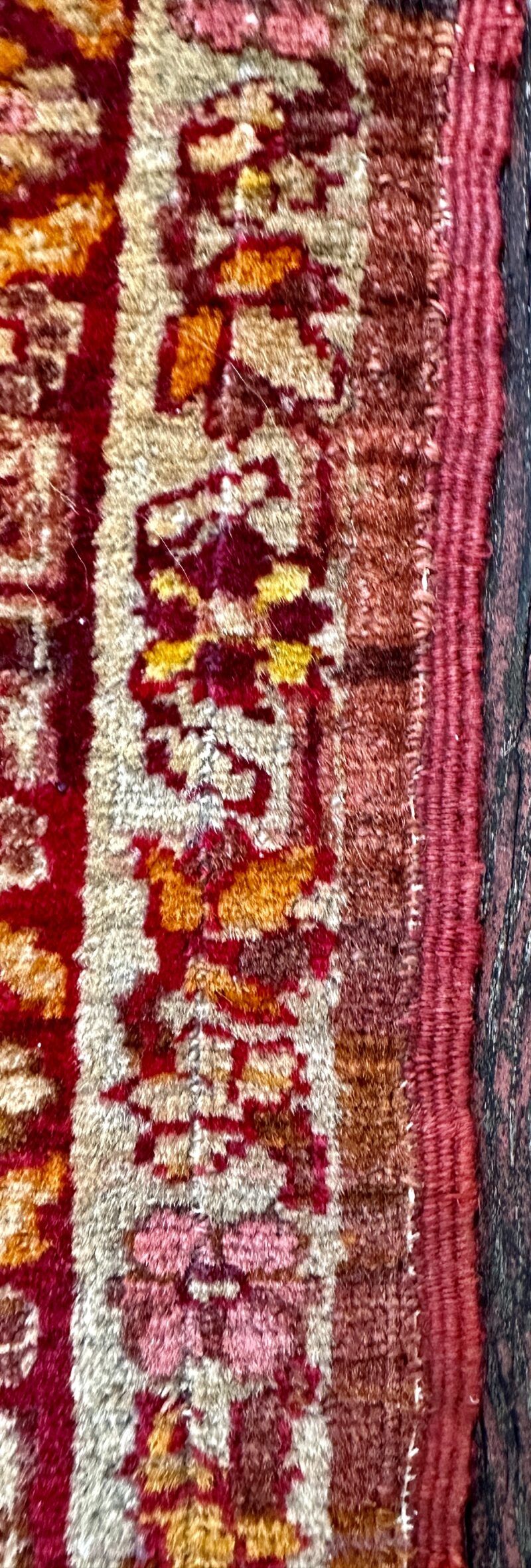 1800's Persian YAZD (LAVAR) rug - RR5078 - Image 15