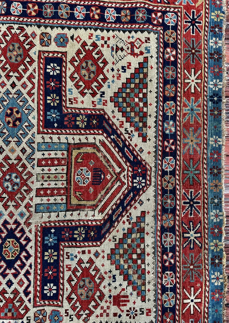1890's Superb Caucasian Shirvan rug - RR5230 - Image 2