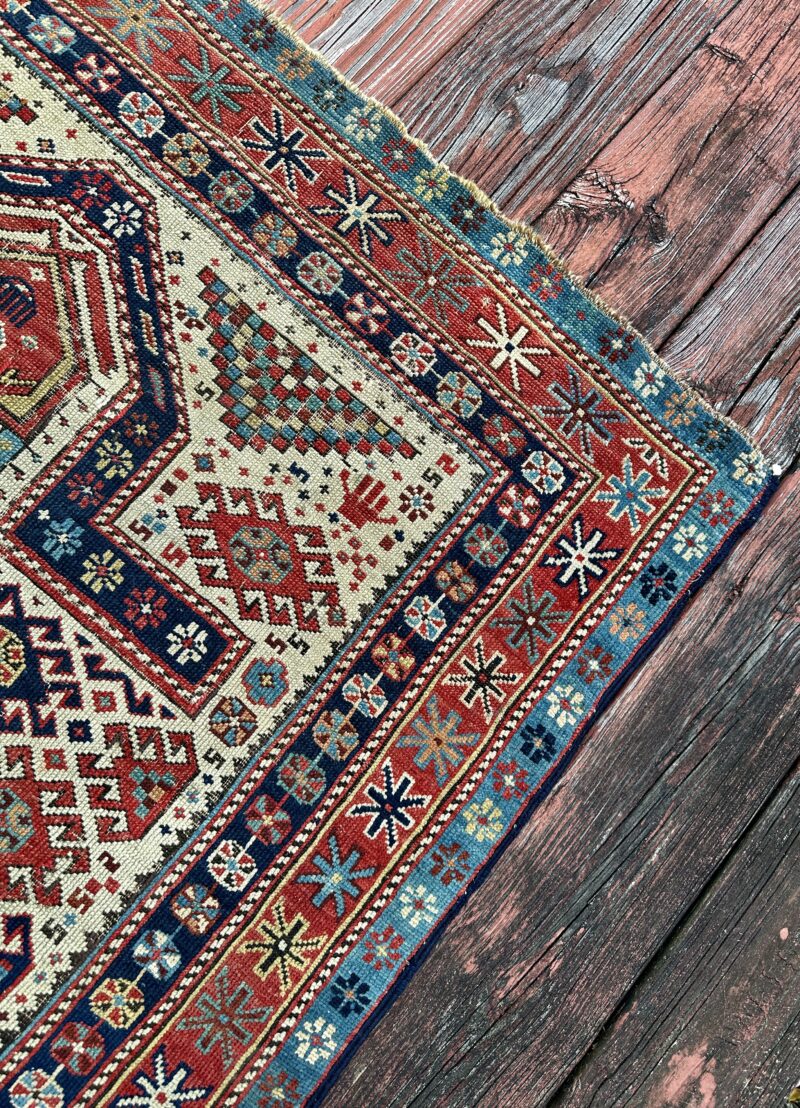 1890's Superb Caucasian Shirvan rug - RR5230 - Image 3