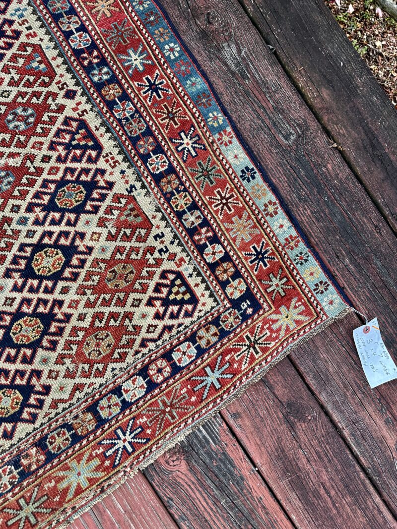 1890's Superb Caucasian Shirvan rug - RR5230 - Image 5