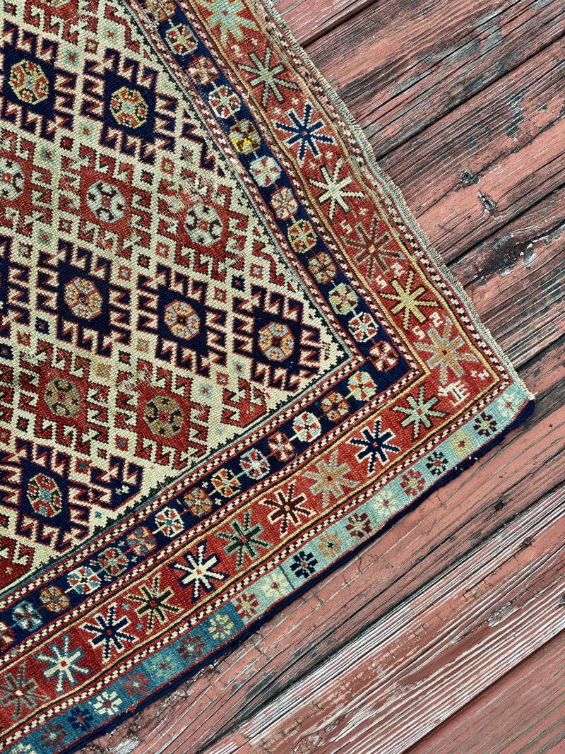 1890's Superb Caucasian Shirvan rug - RR5230 - Image 6