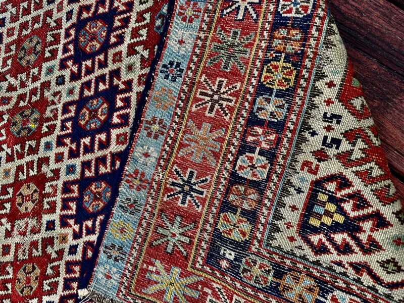 1890's Superb Caucasian Shirvan rug - RR5230 - Image 7
