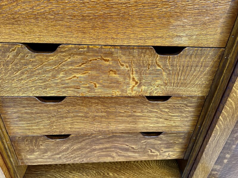 Antique Gustav Stickley wardrobe - w8056 - SOLD!! - Image 7