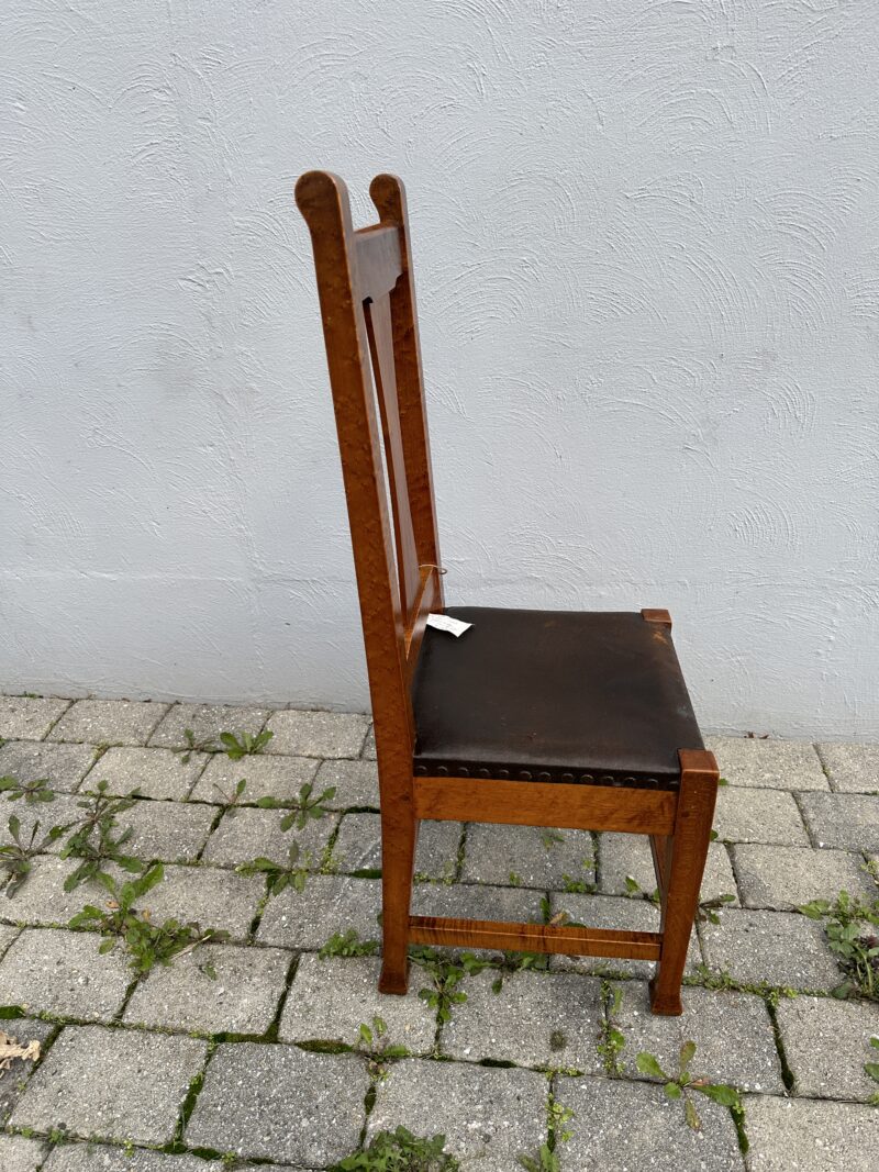 ROYCROFT curly maple side chair - w8074 - Image 3