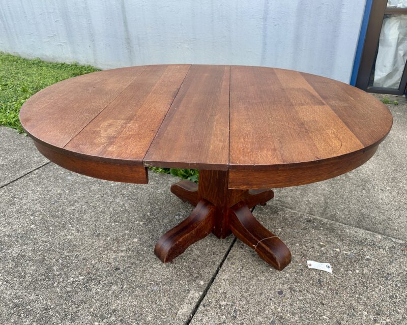 Antique Hastings, Michigan Dining Table in Early Gustav Stickley Design c. 1900 - W2378 - Image 2
