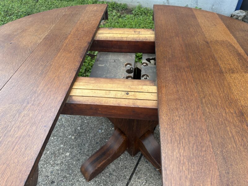 Antique Hastings, Michigan Dining Table in Early Gustav Stickley Design c. 1900 - W2378 - Image 10