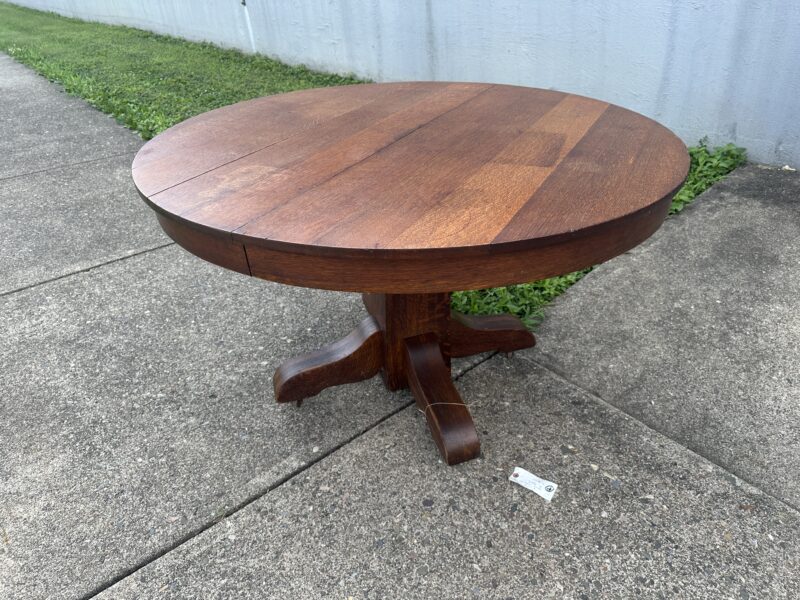Antique Hastings, Michigan Dining Table in Early Gustav Stickley Design c. 1900 - W2378 - Image 15