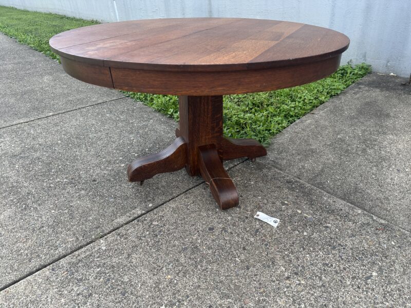 Antique Hastings, Michigan Dining Table in Early Gustav Stickley Design c. 1900 - W2378 - Image 14