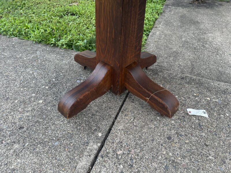 Antique Hastings, Michigan Dining Table in Early Gustav Stickley Design c. 1900 - W2378 - Image 18