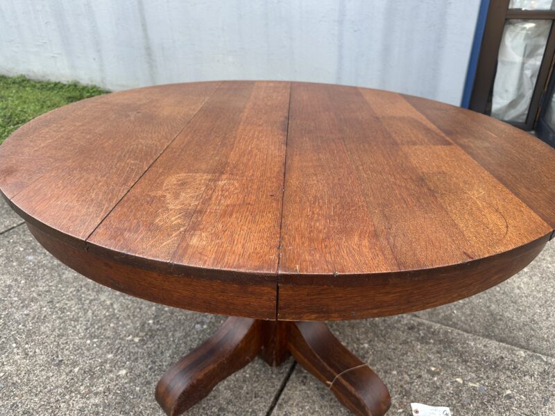Antique Hastings, Michigan Dining Table in Early Gustav Stickley Design c. 1900 - W2378 - Image 17