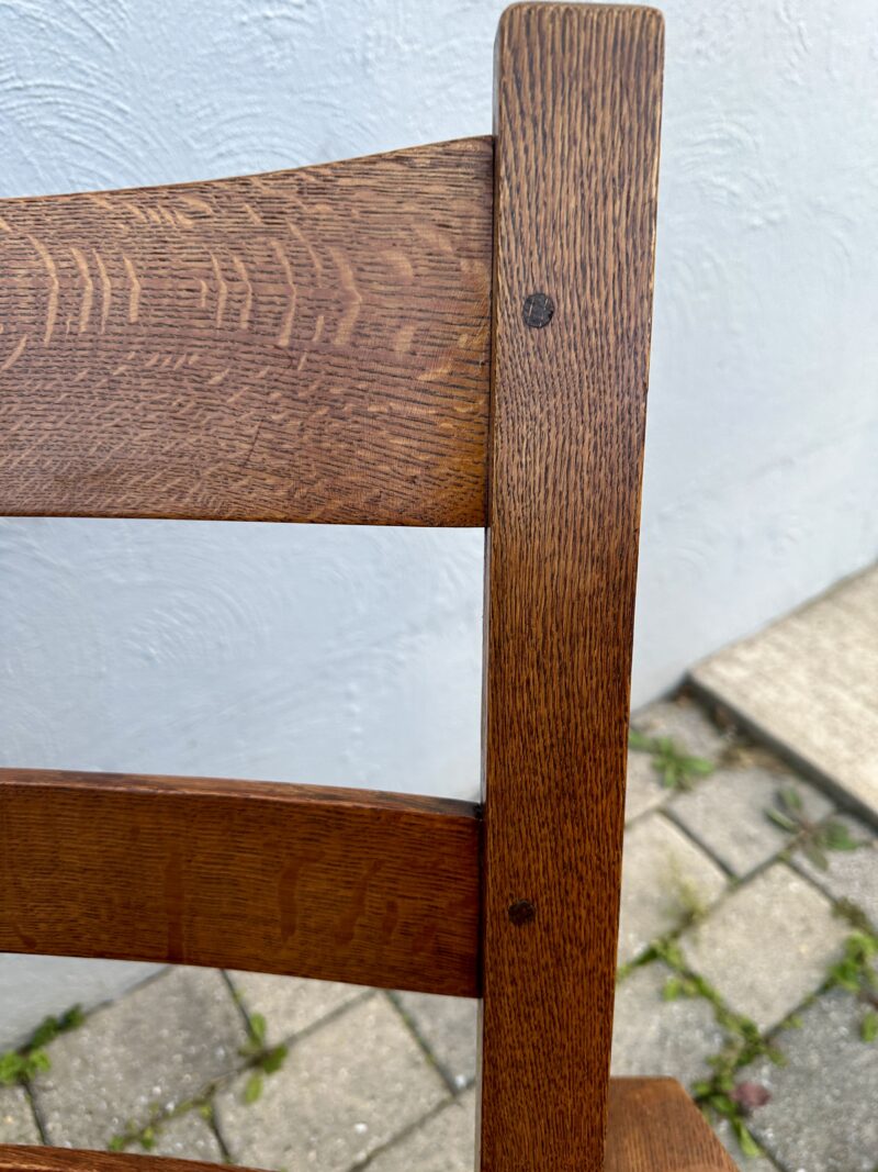 GUSTAV STICKLEY Morris chair - w7559 - Image 4