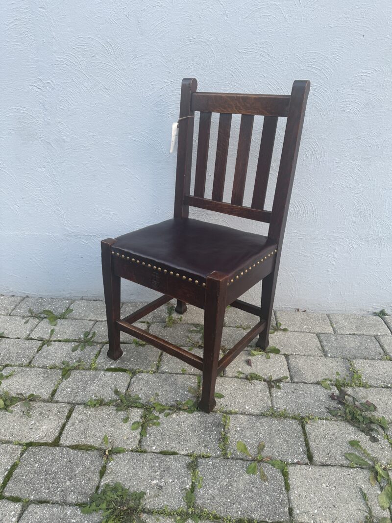 ROYCROFT oak side chair - w7738