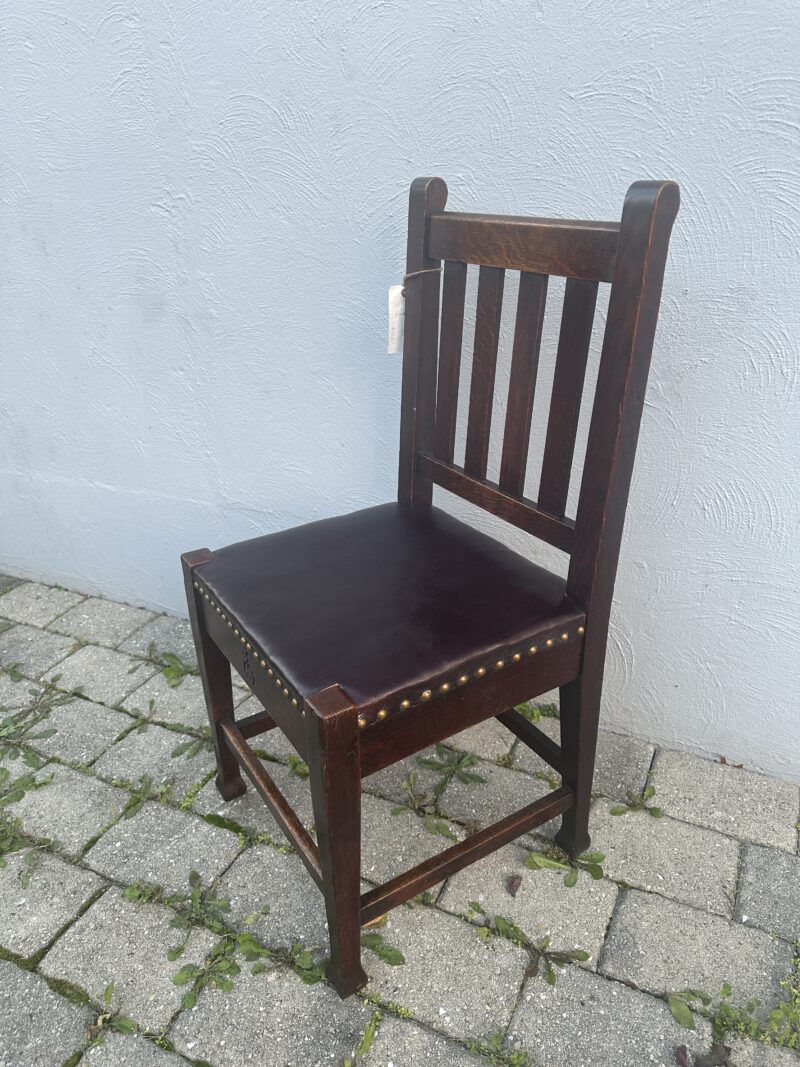 ROYCROFT oak side chair - w7738 - Image 3