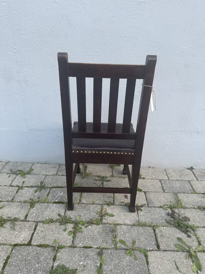 ROYCROFT oak side chair - w7738 - Image 7