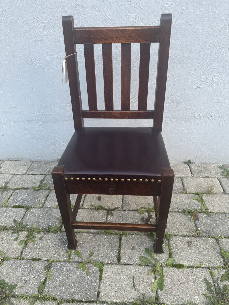 ROYCROFT oak side chair - w7738 - Image 12